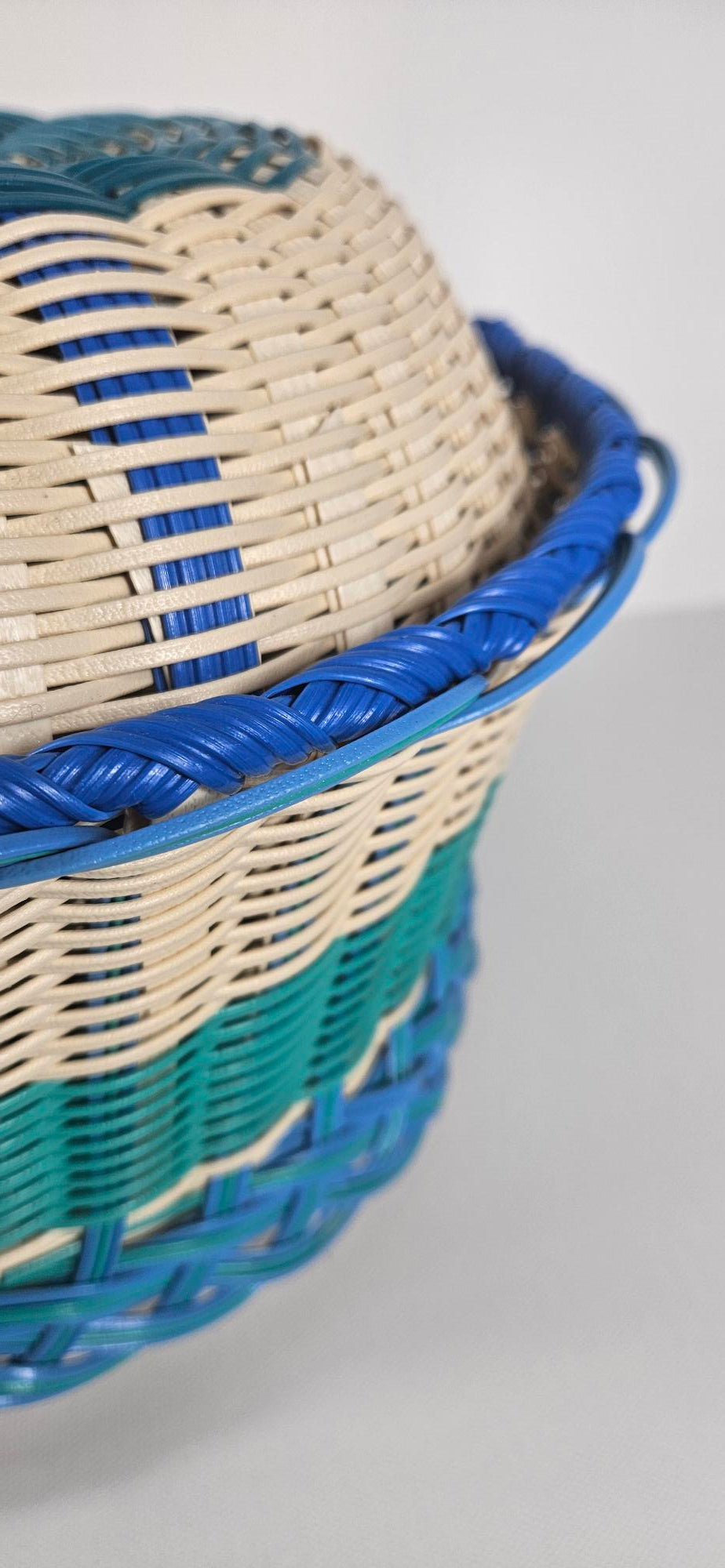 Mayan Basket - Blue/Turquoise