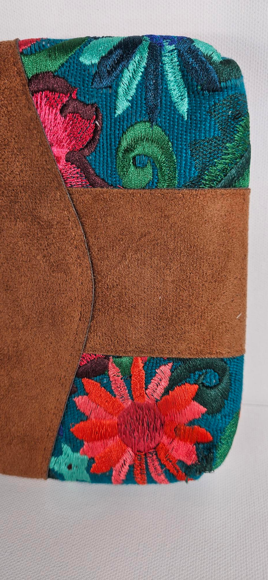 Mayan Pouch - Floral/Brown