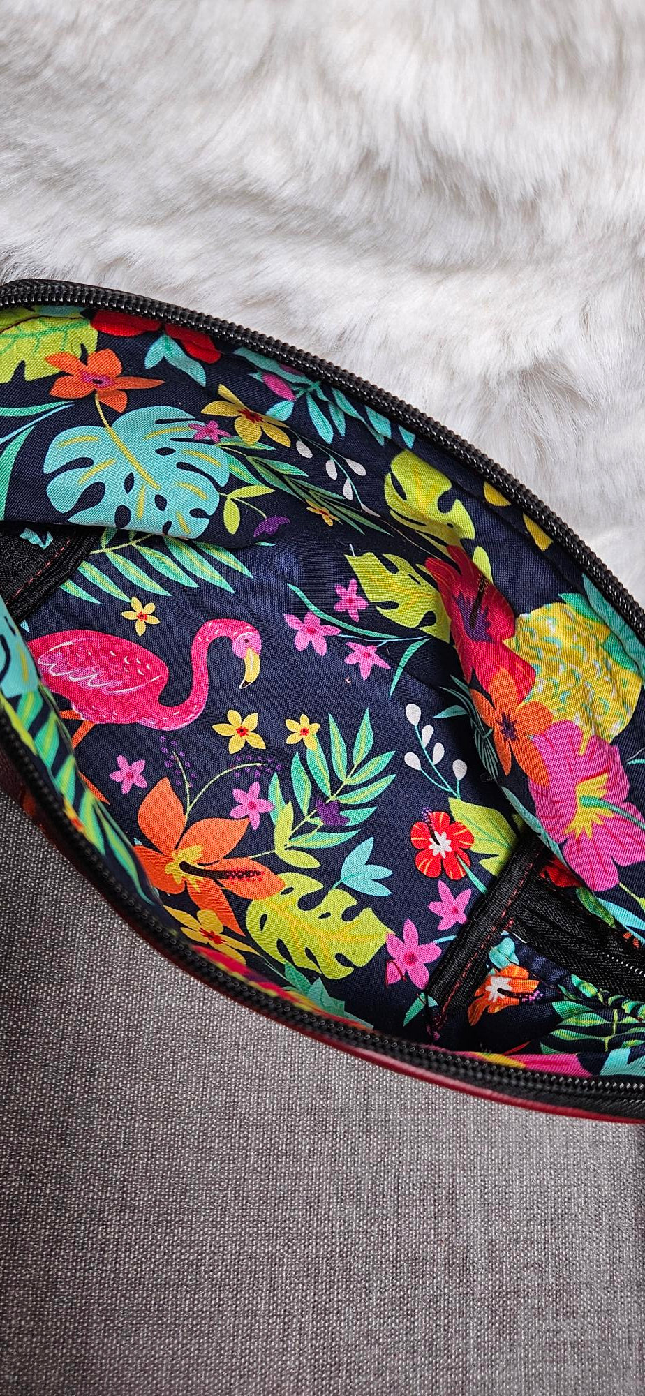 White Kyetnia Leather Pouch