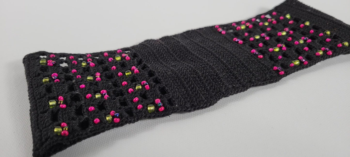 Crochet Headband - Black