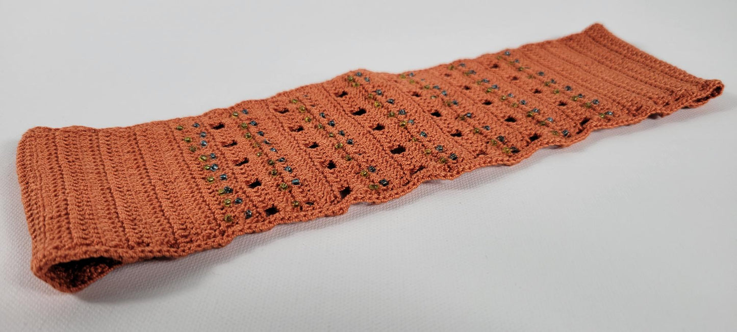 Crochet Headband - Pumpkin