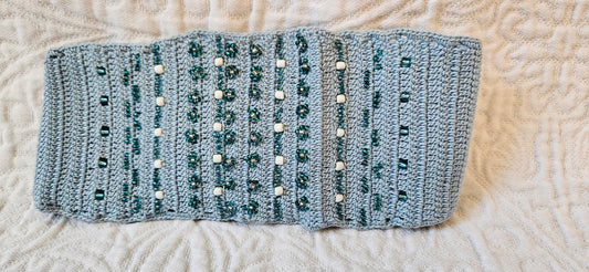 Crochet Headband - Baby Blue