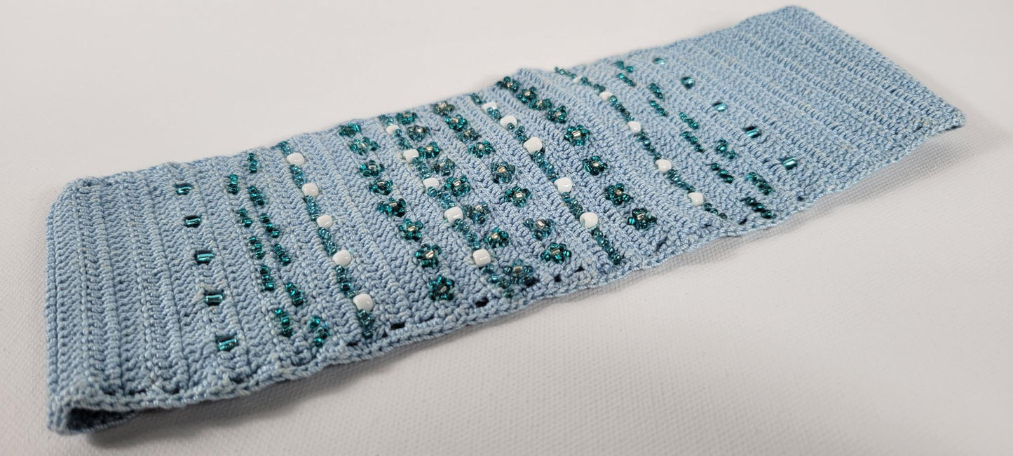 Crochet Headband - Baby Blue