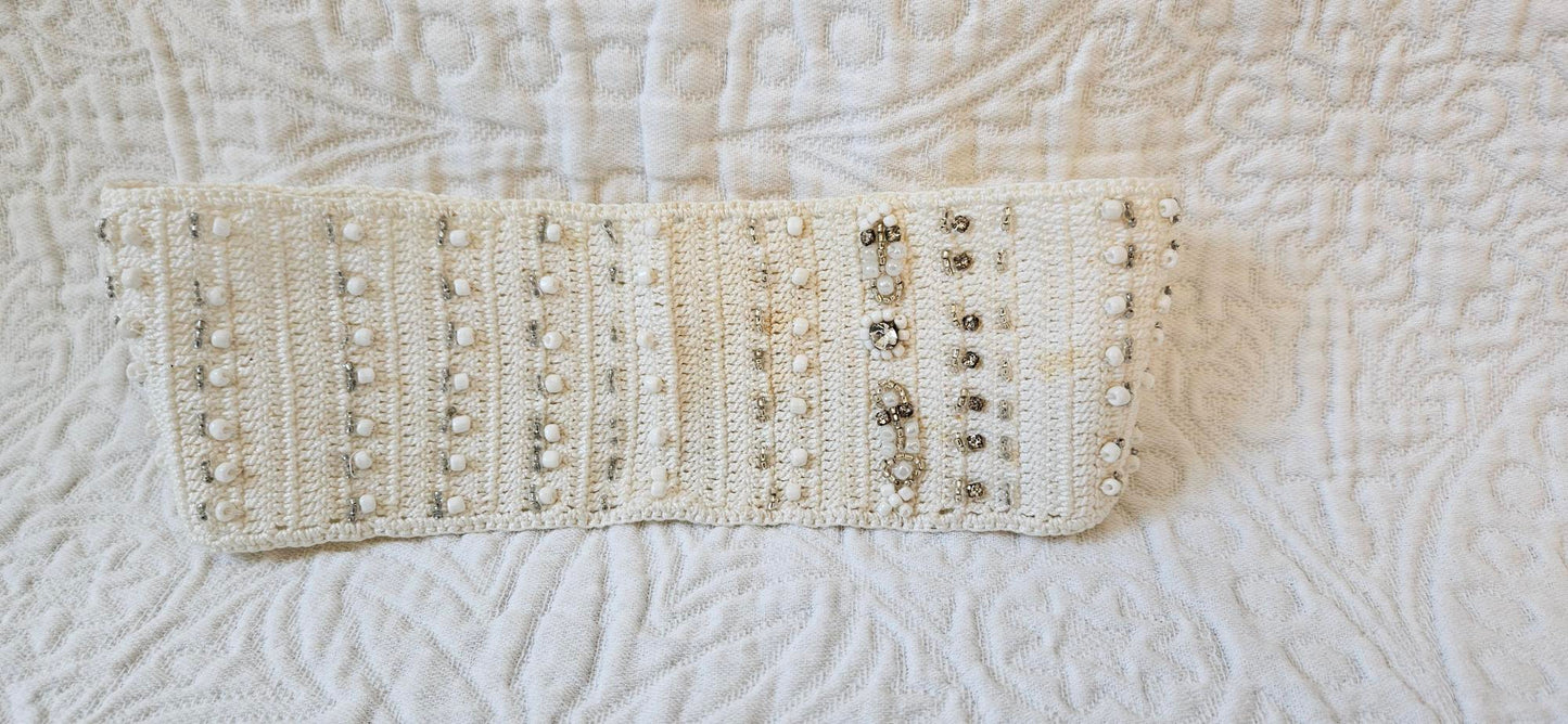 Crochet Headband - Ivory