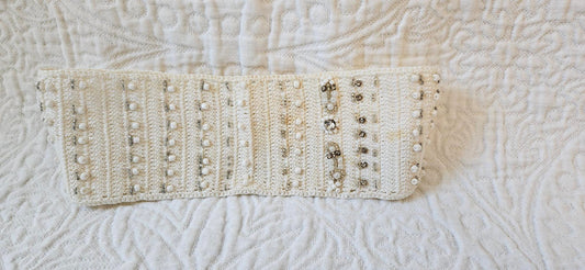 Crochet Headband - Ivory