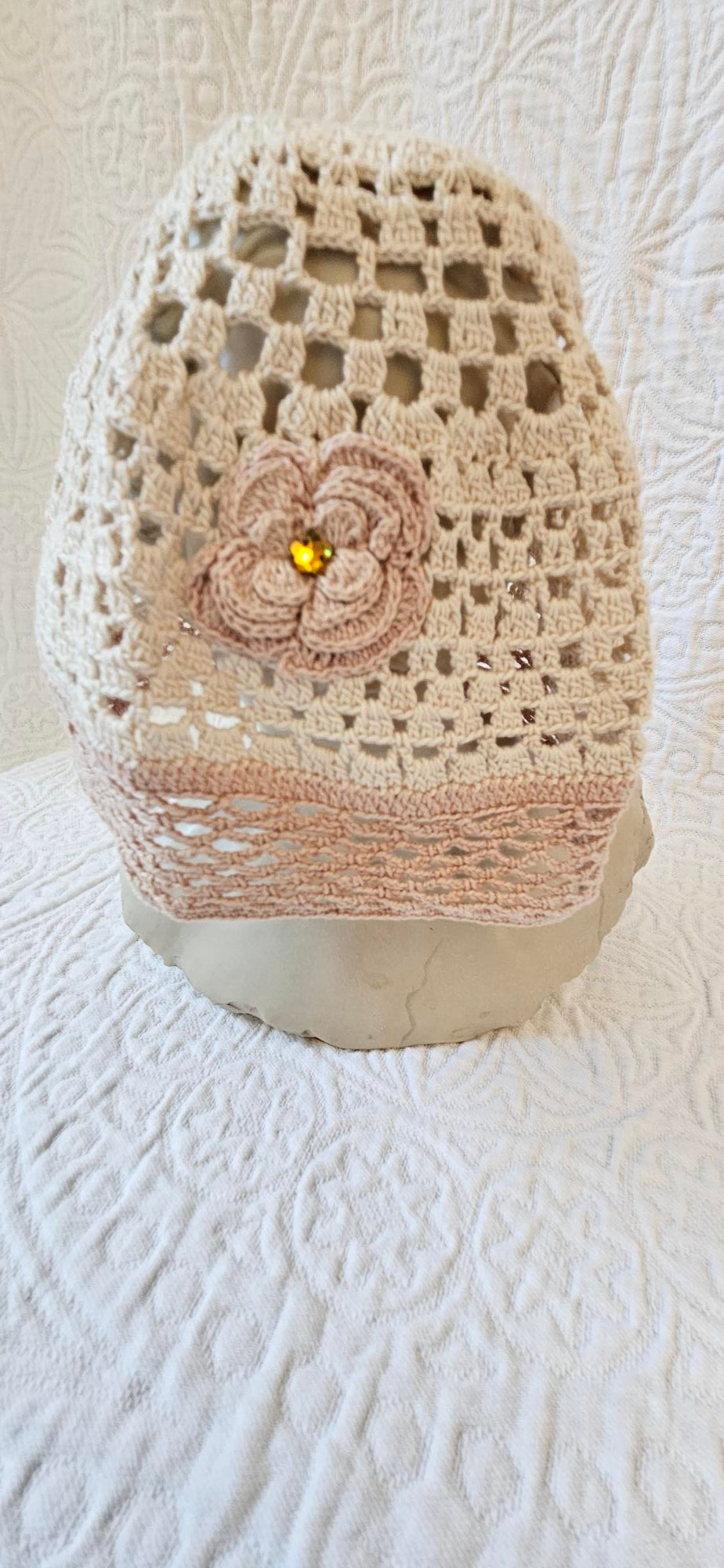 Crochet Hat - Floral