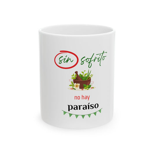Motivational Ceramic Mug (Spanish)