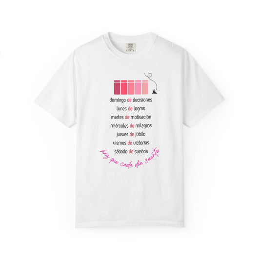 Unisex Motivational T-shirt (Spanish)