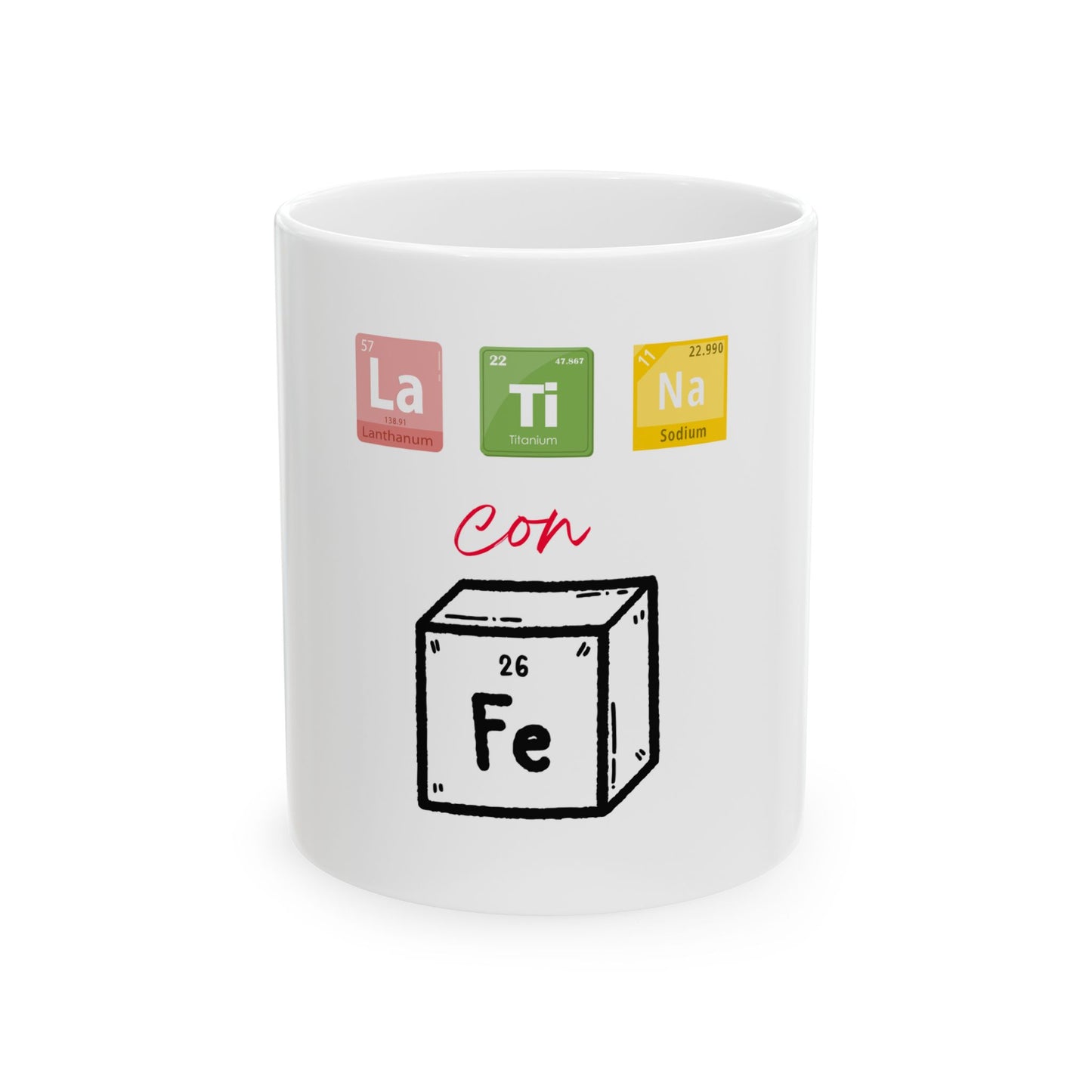 Motivational Ceramic Mug (Spanish)
