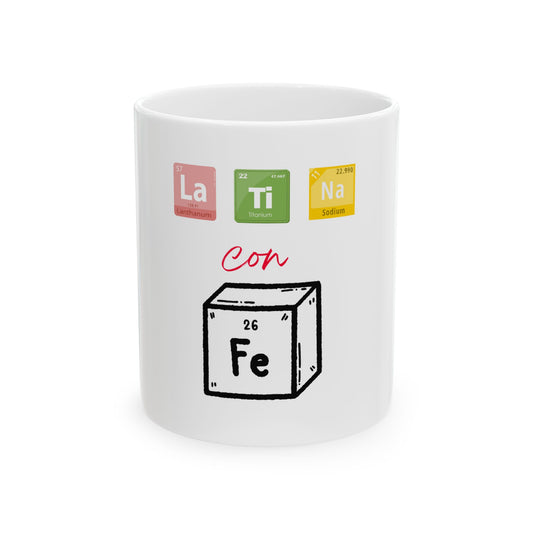Motivational Ceramic Mug (Spanish)