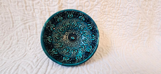 Turkish Ceramic Bowl - Blue