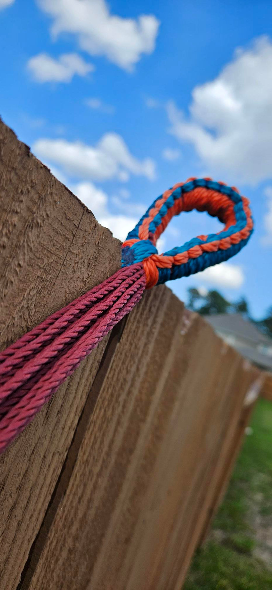 Multicolor Handwoven Hammock - "Life is Beautiful"