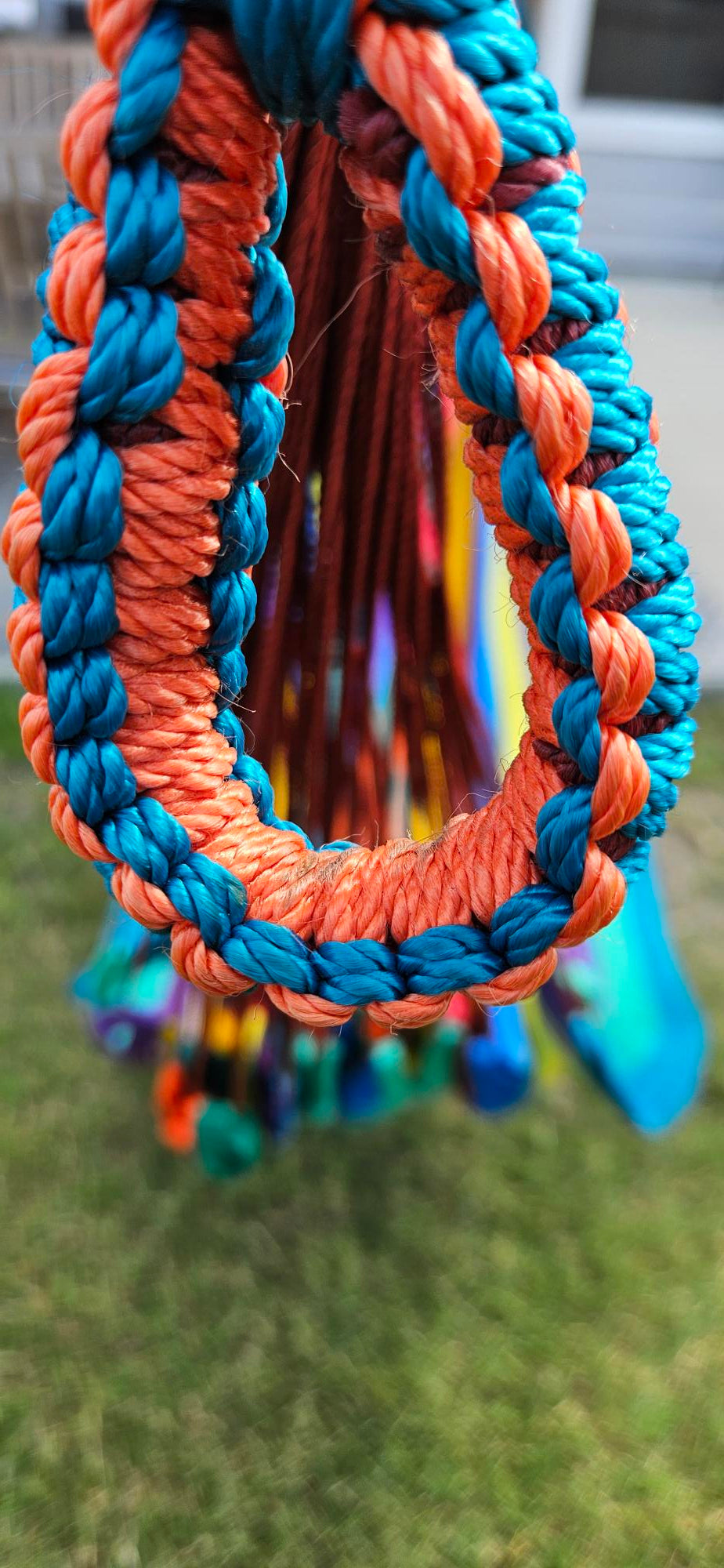 Multicolor Handwoven Hammock - "Life is Beautiful"