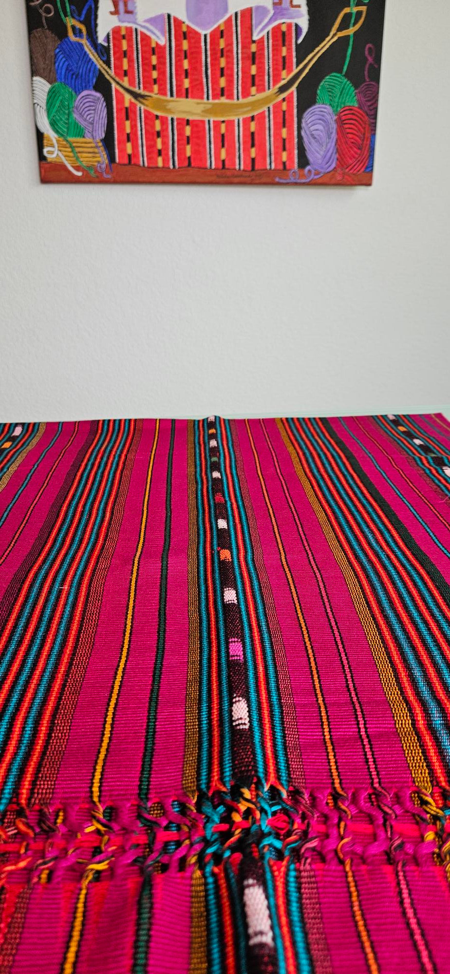 Mayan Table Runner - Pink