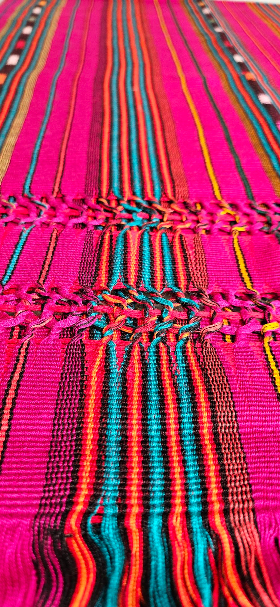 Mayan Table Runner - Pink