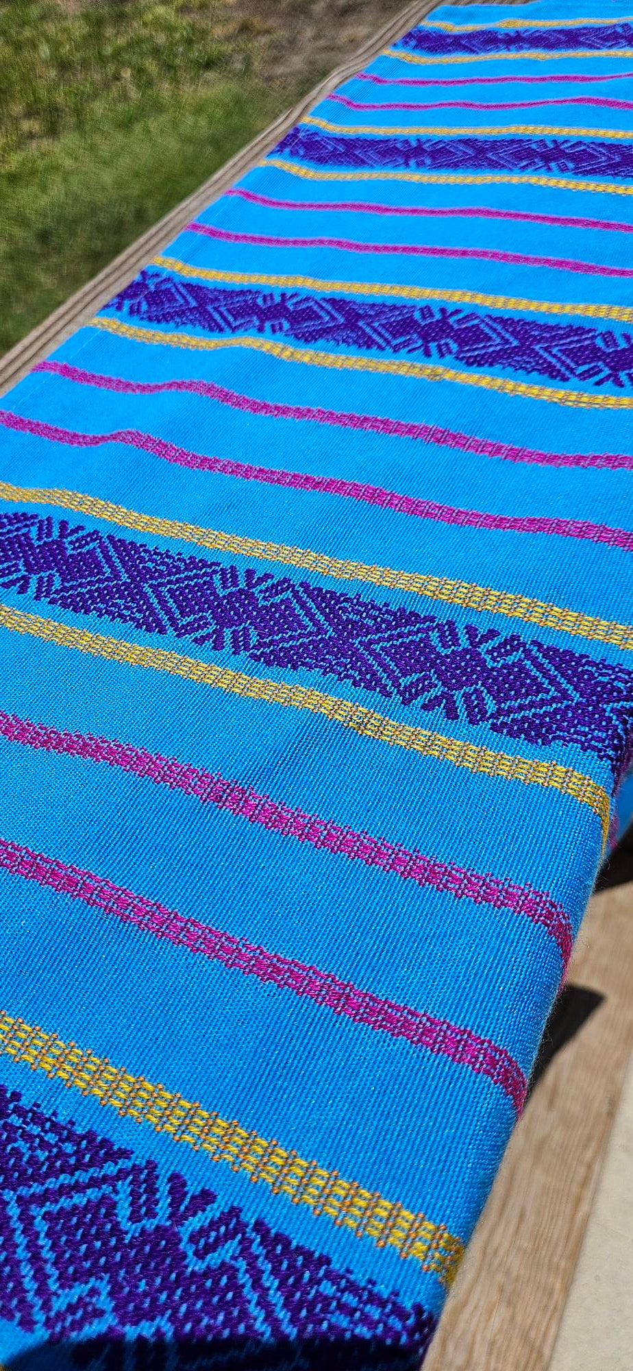 Mayan Kitchen Cloth - Blue