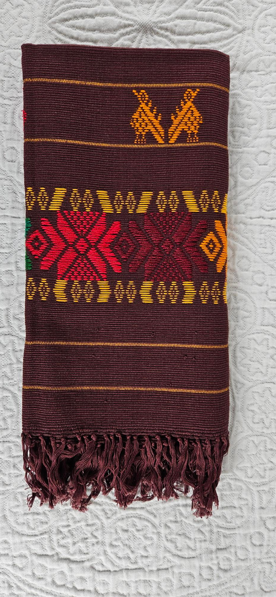 Mayan Kitchen Napkin - Brown