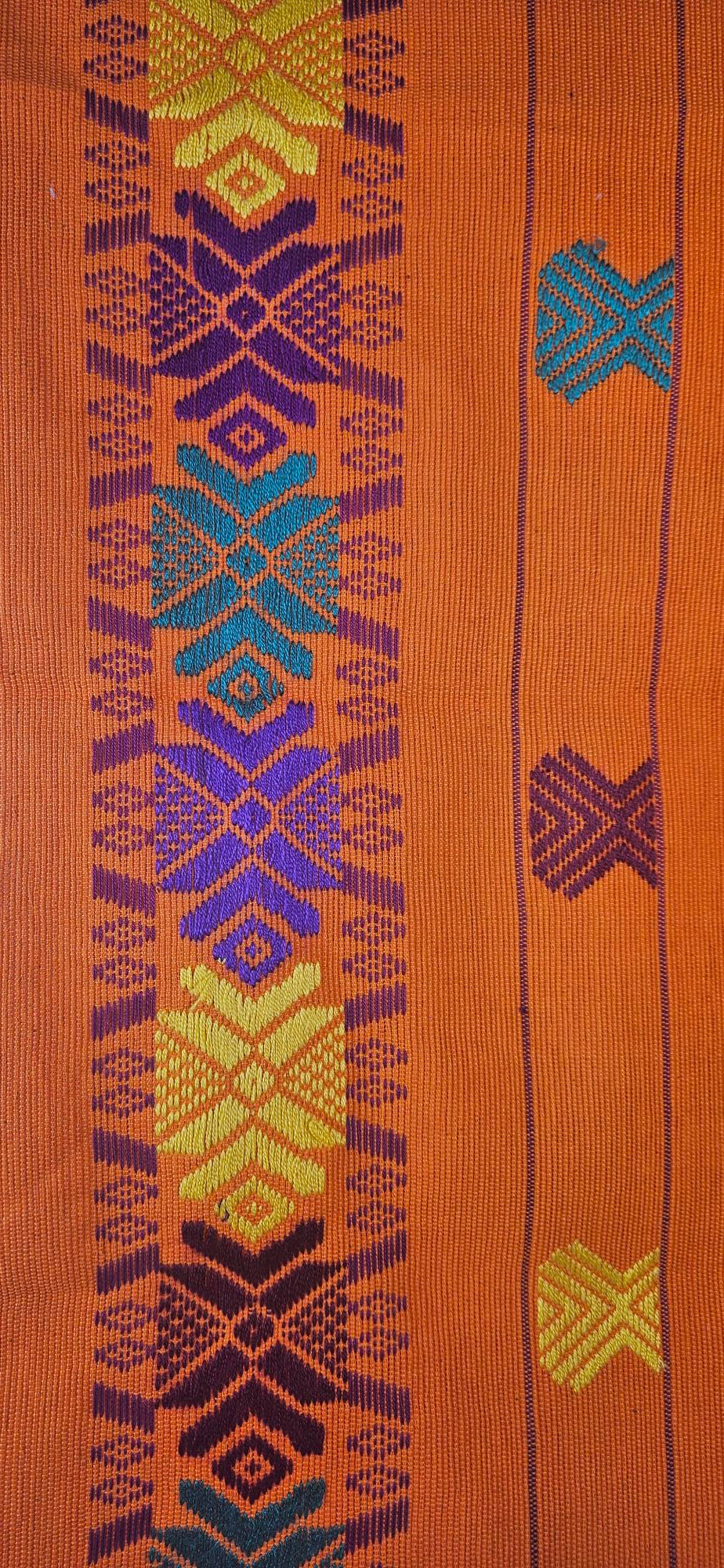 Mayan Kitchen Napkin - Orange