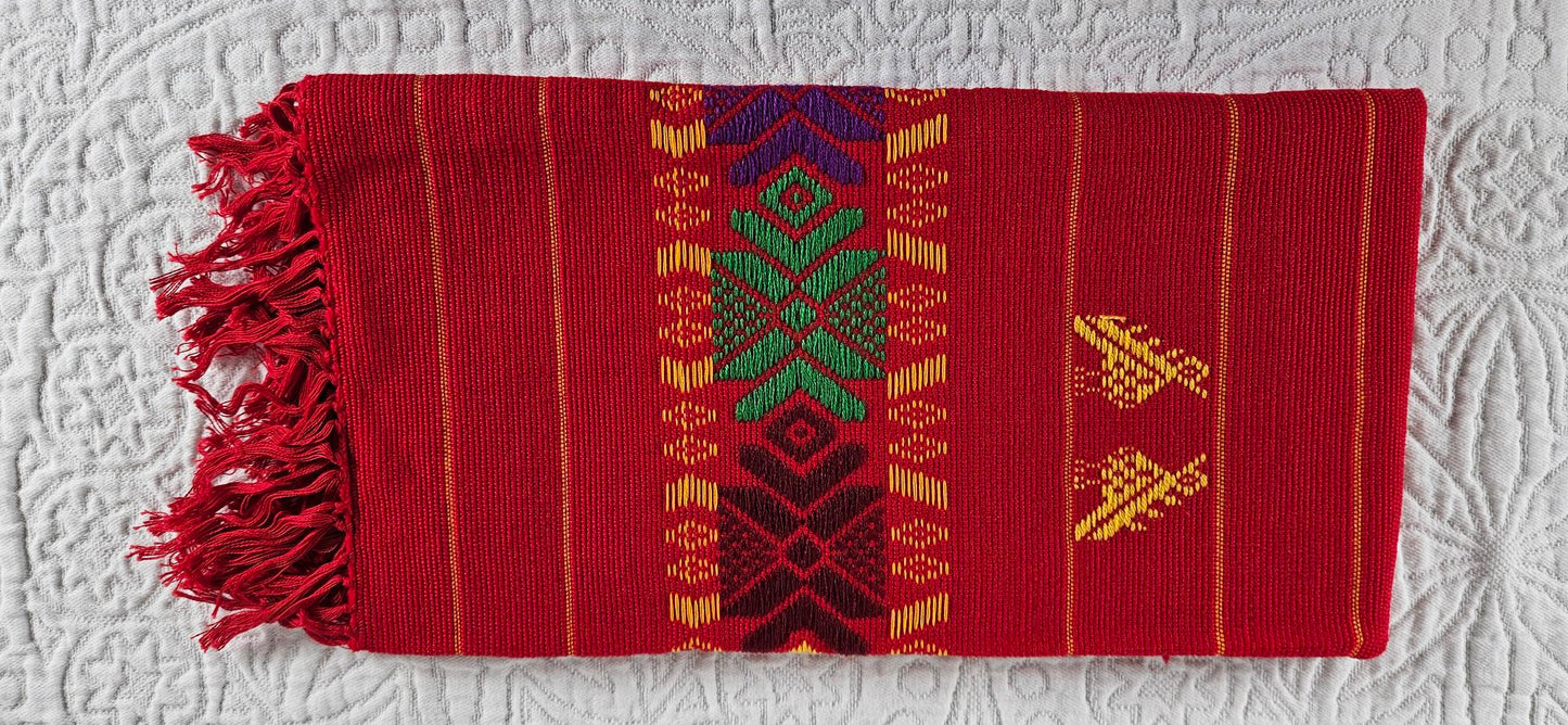 Mayan Kitchen Napkin -Red