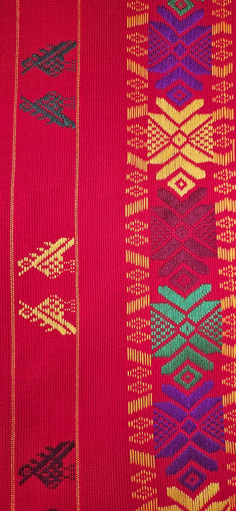 Mayan Kitchen Napkin -Red