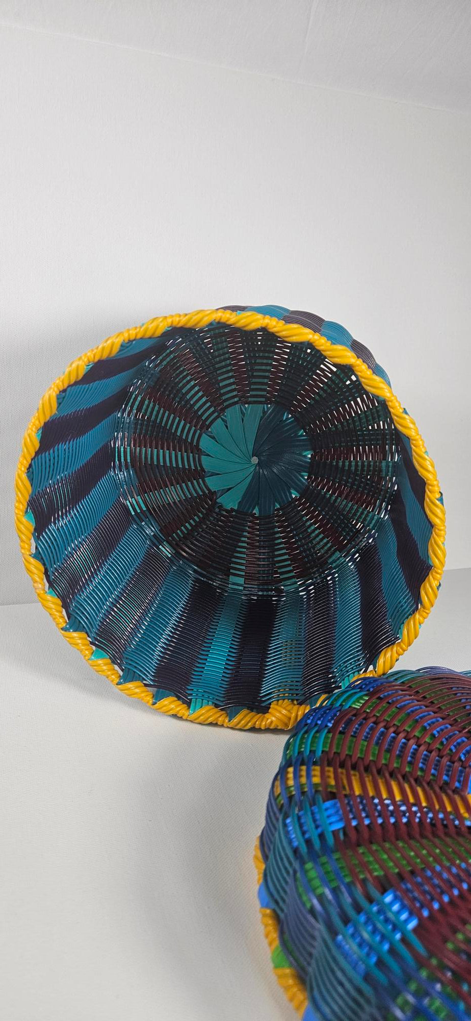 Mayan Basket - Blue/Purple