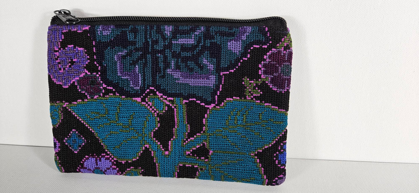 Mayan Pouch - Blue/Purple