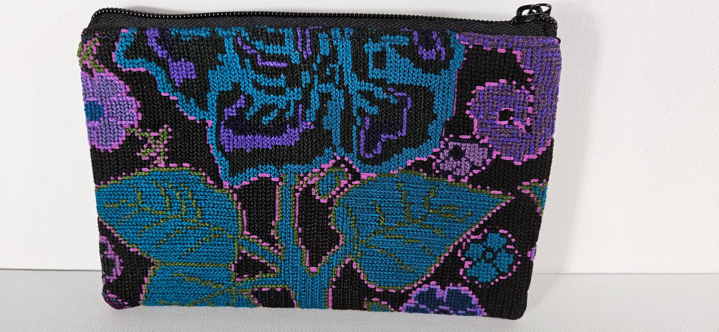 Mayan Pouch - Blue/Purple