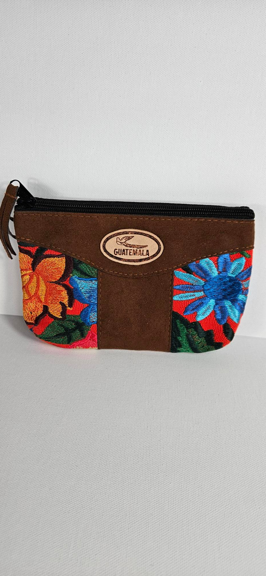 Mayan Pouch - Floral/Brown