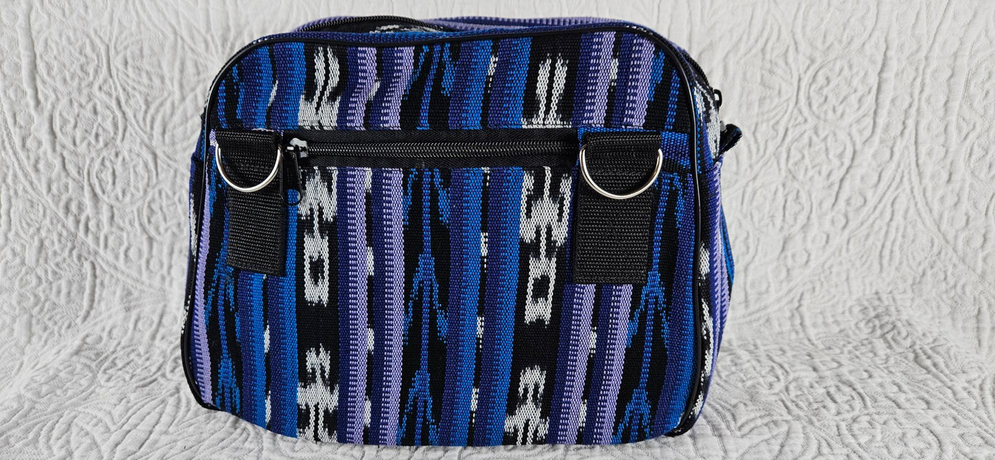 Mayan Woven Handbag - Blue