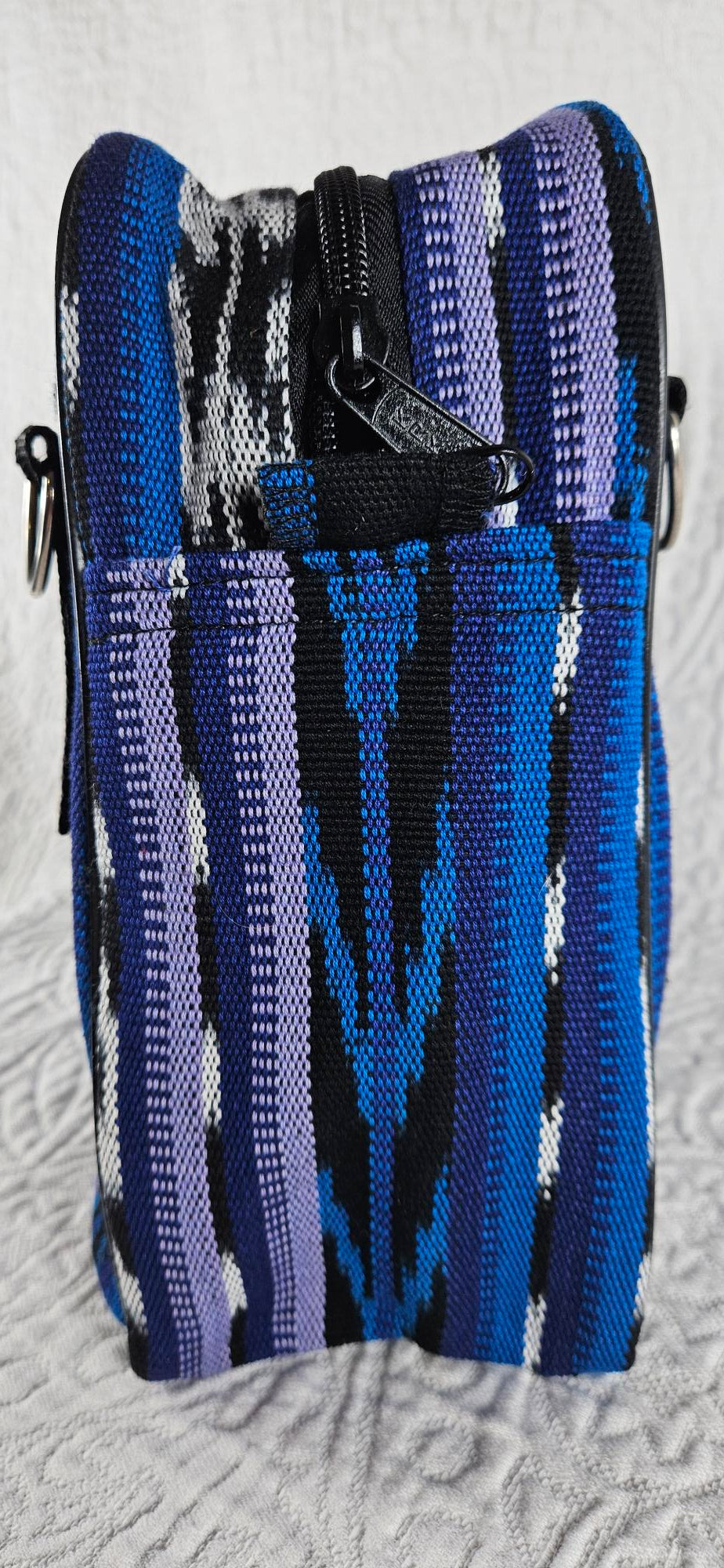 Mayan Woven Handbag - Blue