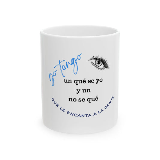 Motivational Ceramic Mug (Spanish)