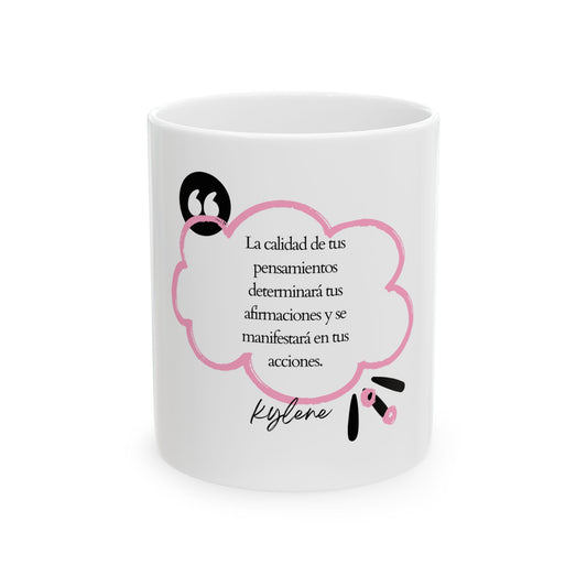 Motivational Ceramic Mug (Spanish)