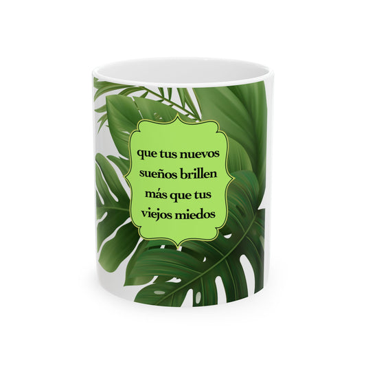 Motivational Ceramic Mug (Spanish)