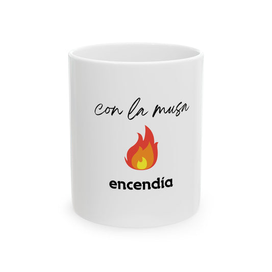 Motivational Ceramic Mug (Spanish)